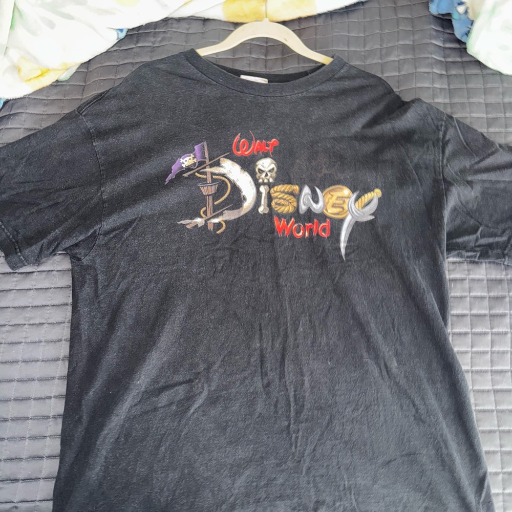 Disney Black and Red Graphic Tee